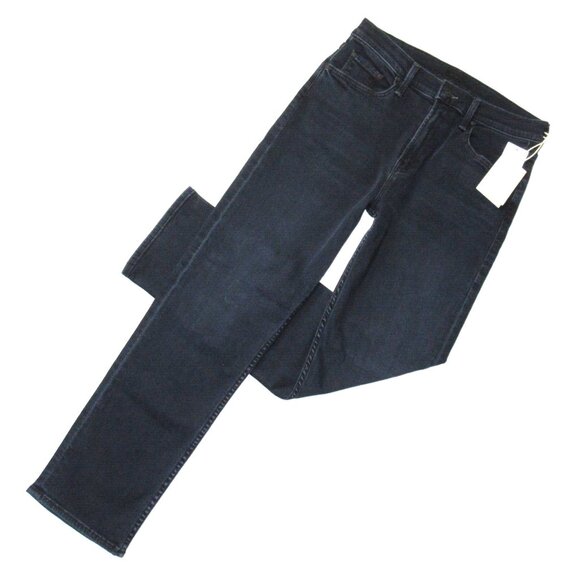 NWT Mother Mid Rise Rider Ankle in Night In Paris Straight Crop Stretch Jeans 31